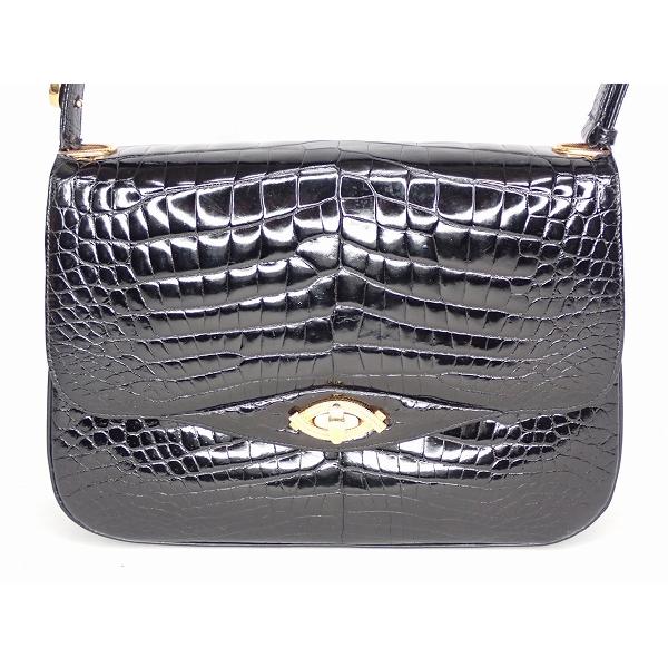 Michele France クロコダイルレザーバッグ★ Michele France クロコダイルレザーバッグ☆ミッシェルフランス