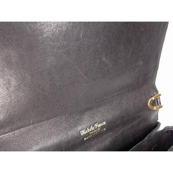 Michele France クロコダイルレザーバッグ☆ミッシェルフランス