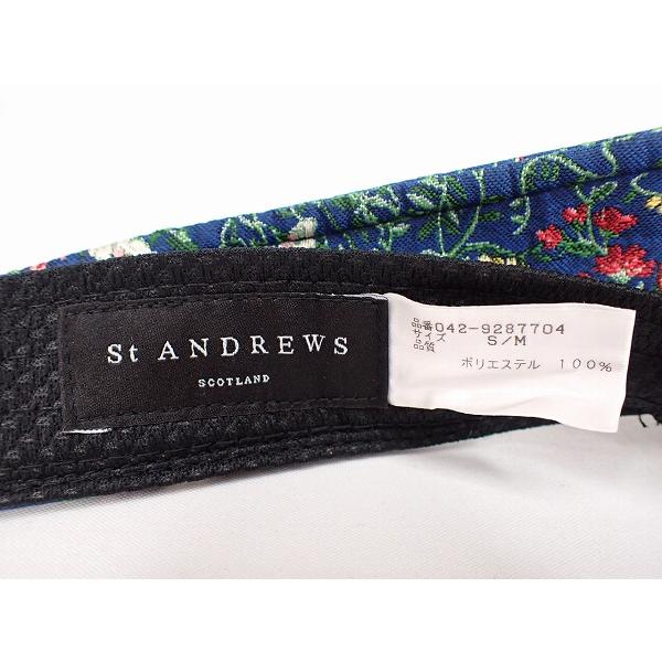 St ANDREWS サンバイザー・63cmぐらいまで☆セントアンドリュース