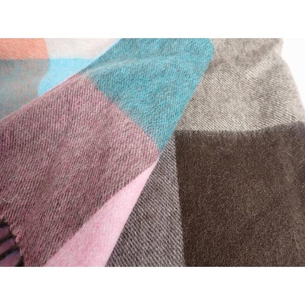 モーガンアンドオーツ 大判マフラー☆MORGAN/OATES/英国製/ストール