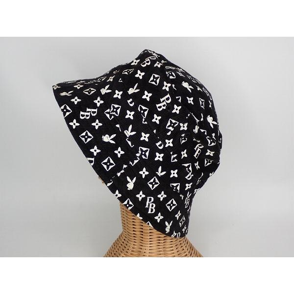 PLAYBOY（プレイボーイ） 送料無料 モノグラム柄 バケットハット