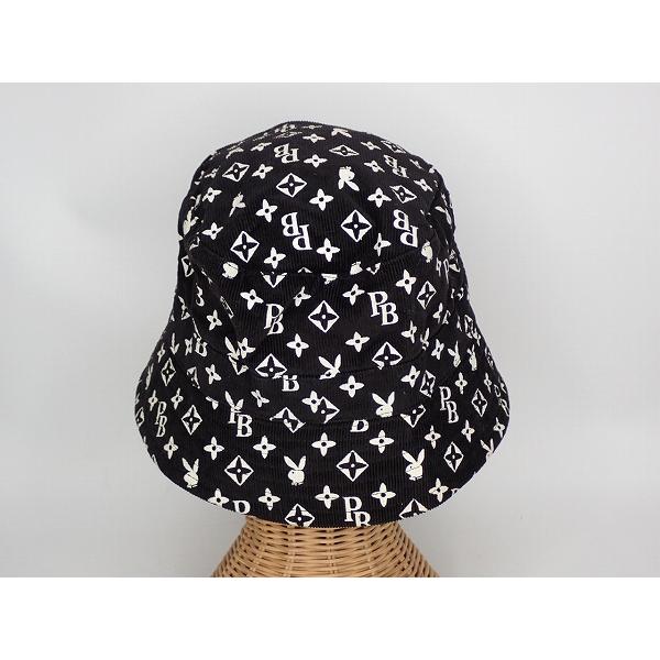 PLAYBOY（プレイボーイ） 送料無料 モノグラム柄 バケットハット
