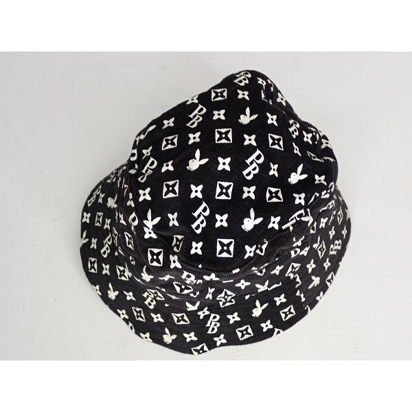 PLAYBOY（プレイボーイ） 送料無料 モノグラム柄 バケットハット