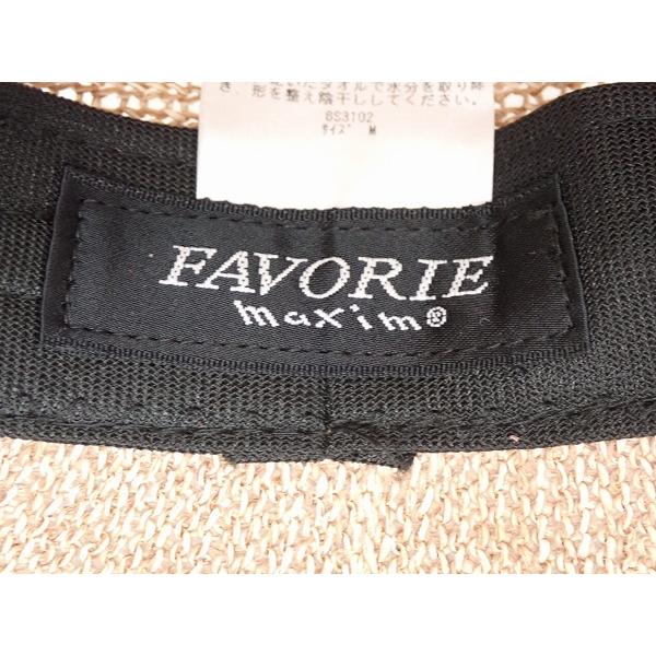 Maxim（マキシン） FAVORIE maxim ハット リボン 麦わら帽子