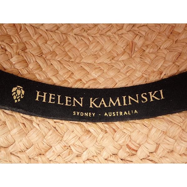 Helen Kaminski（ヘレンカミンスキー） ラフィアハット☆ヘレンカミン