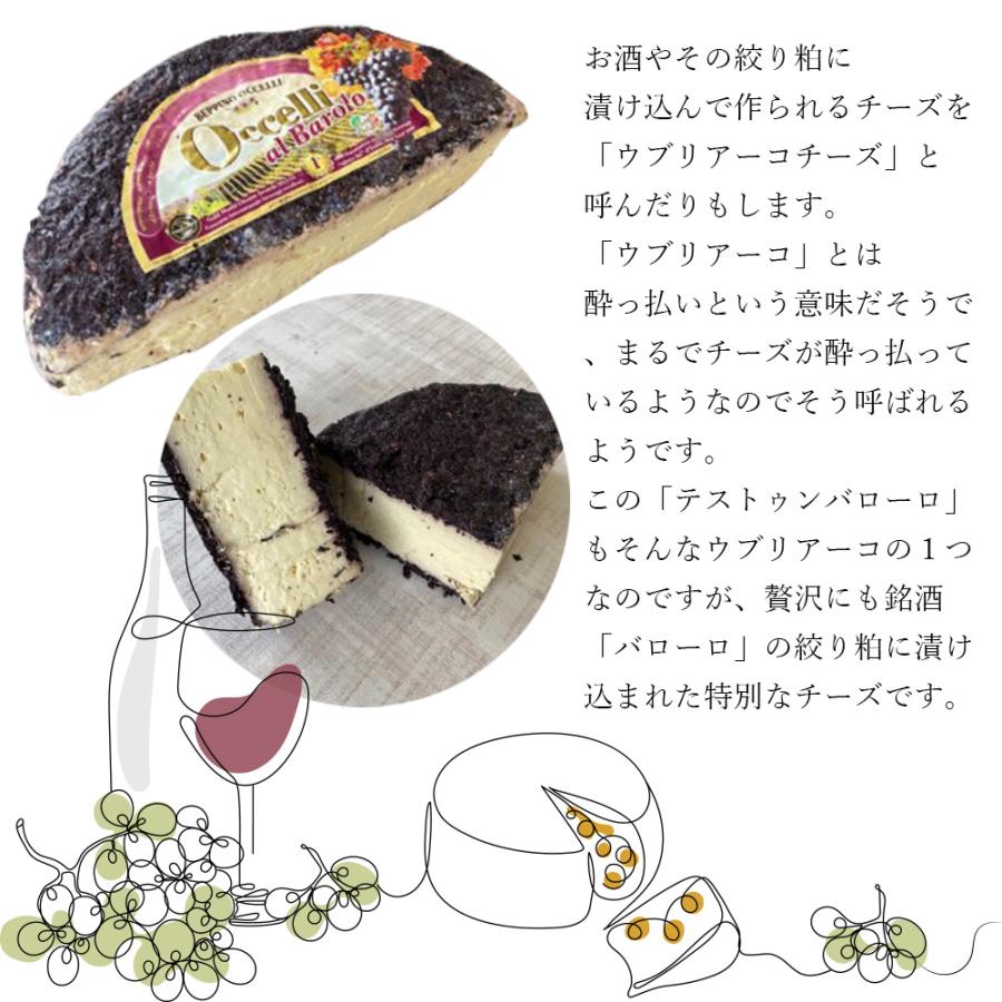 テストゥーン バローロ 150g ナチュラルチーズ ワイン の絞り粕