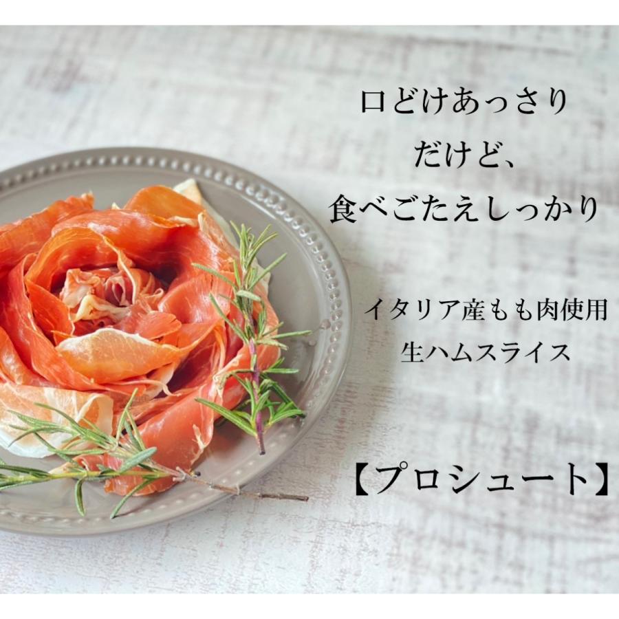 生ハム プロシュート 100g 長期熟成 スライス こだわり パルマ産 未使用品