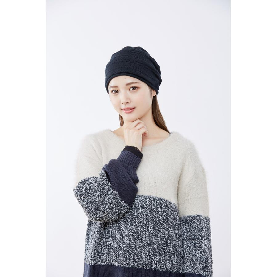 ノット(リボン付)＊ オーガニックコットン/綿100％/無縫製/ホール