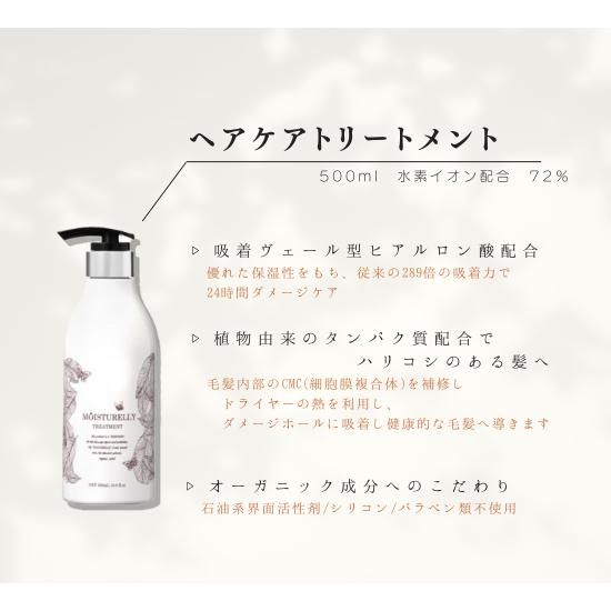 モイスチュアリー】治療後にオススメ！ オーガニック/ノンシリコン