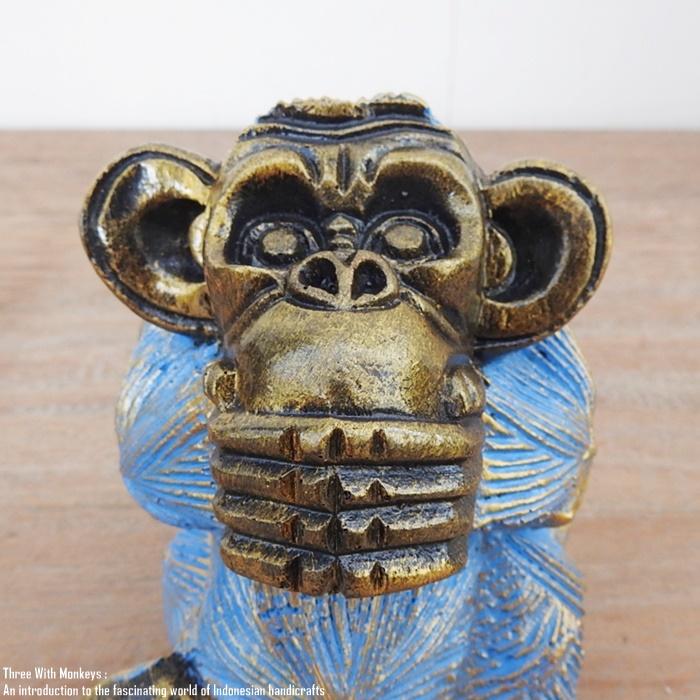 【送料込み】見猿聞か猿言わ猿　置物　モンキー　金属製　オブジェ 送料込み】見猿聞か猿言わ猿 置物 モンキー 金属製 オブジェ