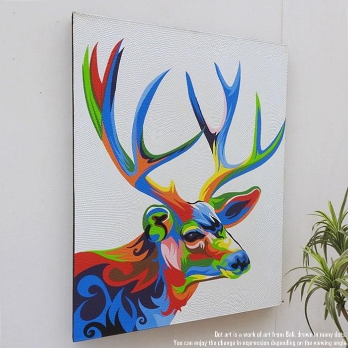 アジアン家具 手描きパネル屏風 アートパネル びわ(金)(四角)