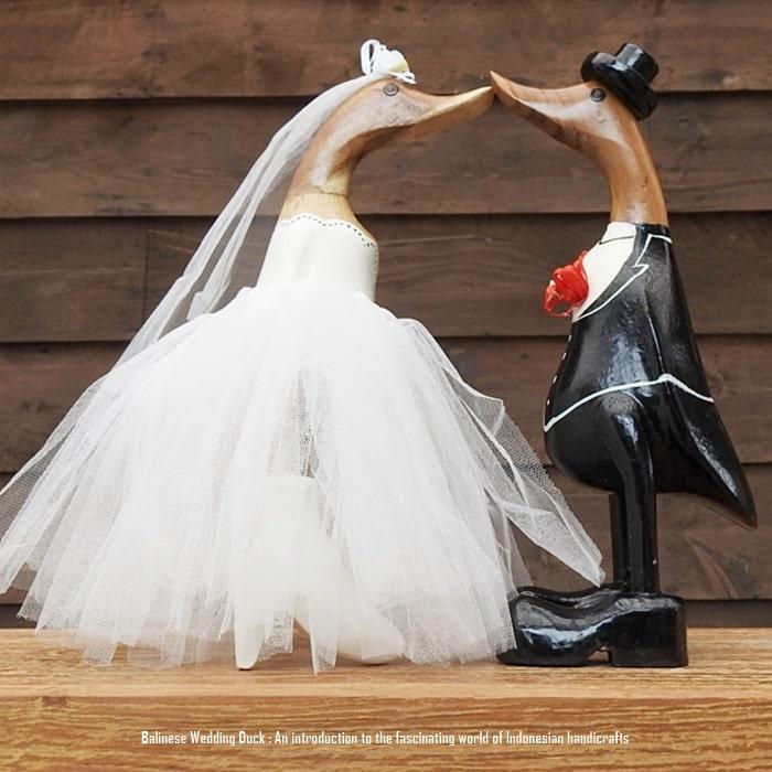 ウエディングドール アヒルさん Sサイズ ペア ウェルカムドール あひる