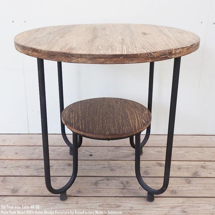 北欧レトロ 木製天板 アイアンフレーム 昇降式ラウンドテーブル バーテーブル 楽天市場】テーブル バーテーブル インダストリアル ヴィンテージ