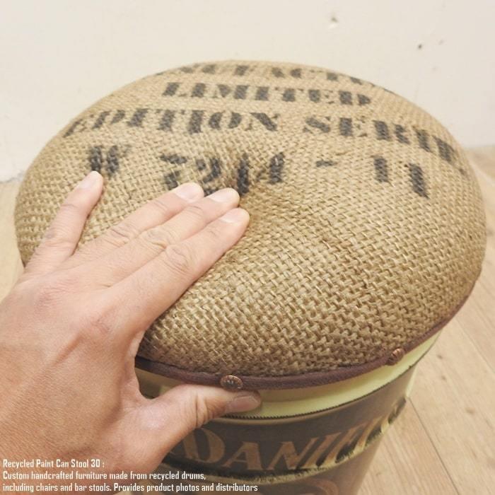 ペール缶 クッションスツール JackDaniel's [ジャックダニエル] 収納