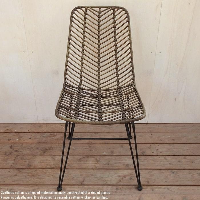 シンセティックラタン ダイニングチェア C35 DiningChair 人工ラタン