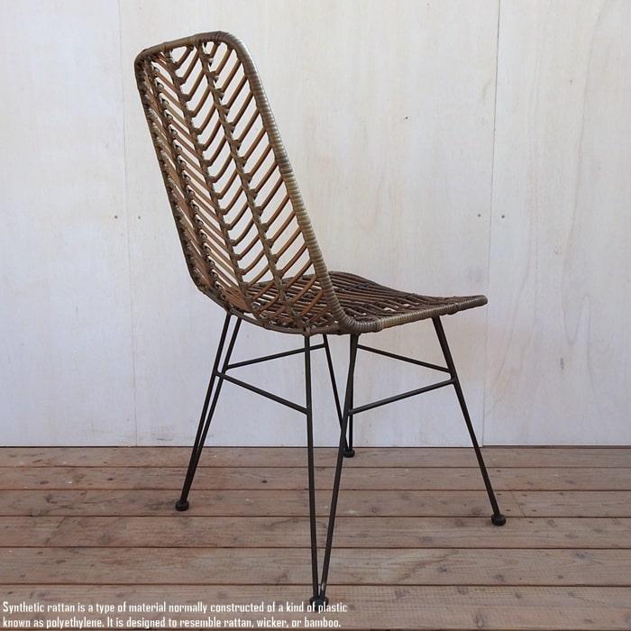 シンセティックラタン ダイニングチェア C35 DiningChair 人工ラタン