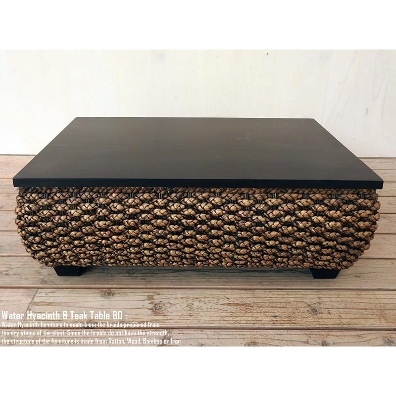 ウォーターヒヤシンス　テーブル　カフェテーブル　アジアン家具 楽天市場】【在庫処分・展示品セール】アジアン家具 ダイニング