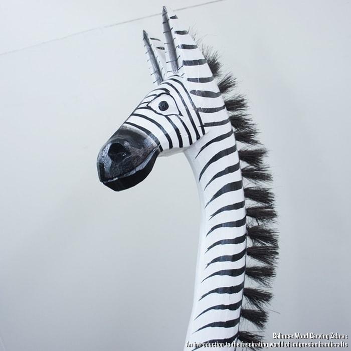 シマウマのオブジェ W 200cm 白 しまうま 縞馬 木彫りの動物 木彫りの置物 ハンドメイド 動物インテリア プレゼント｜q-style｜06