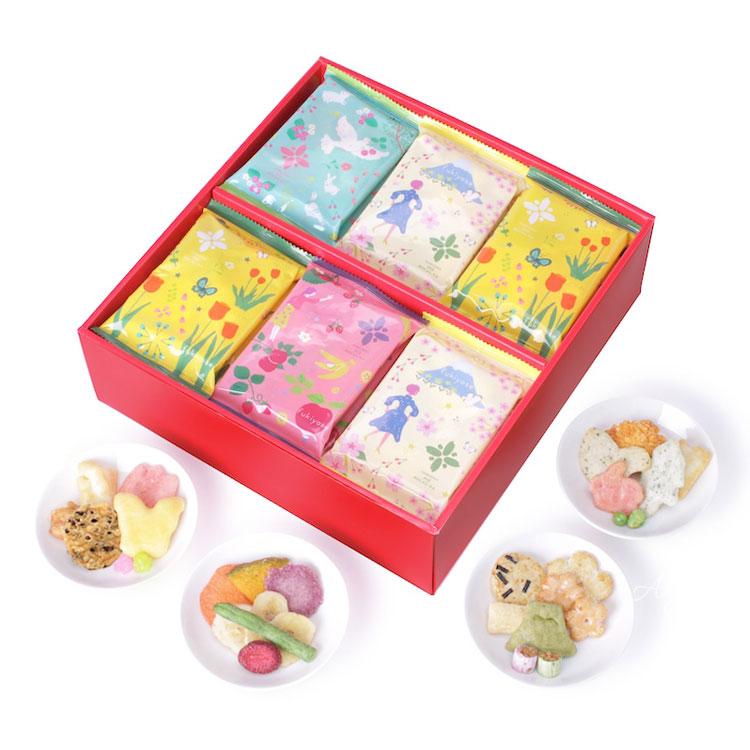 送料無料】お菓子 ギフト麻布十番 あげもち 花吹き寄せ 24袋