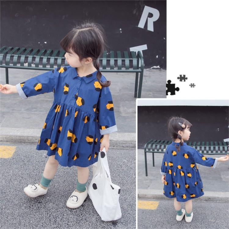 80cm 1cm お揃いコーデ 兄弟 姉妹 友達 カップル ワンピース シャツ いぬ ブルー 韓国子供服 子供服 女の子 男の子 Kh29 Q To Q Toworld 通販 Yahoo ショッピング