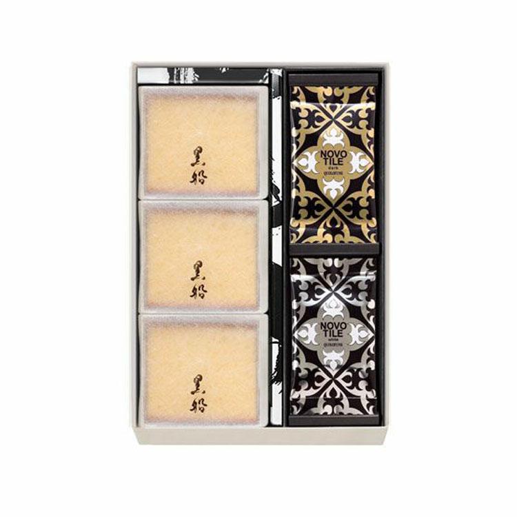 黒船（QUOLOFUNE） 【送料無料】黒船カステラbebe(3個)・ノボタイル(12