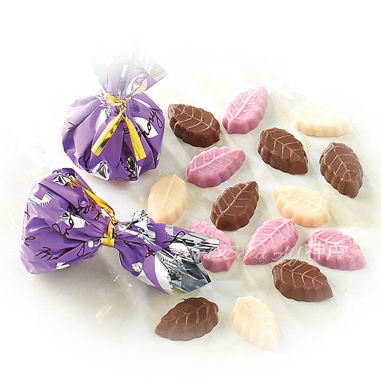 モンロワール Petit pack プチパック リーフメモリー(紫) チョコ