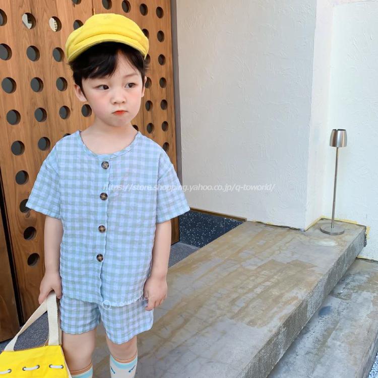 80cm 130cm カップル コーデ 兄弟 姉妹 友達 双子コーデ チェック柄 全2色 韓国版 韓国子供服 子供服 女の子 男の子 キッズ Oh19q To Oh19q To Q Toworld 通販 Yahoo ショッピング