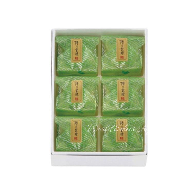 お菓子６箱セット　虎屋　宗家 源吉兆庵　シャトレーゼ 送料無料】宗家 源吉兆庵 陸乃宝珠 6個入 お中元 デパ地下 人気 ギフト