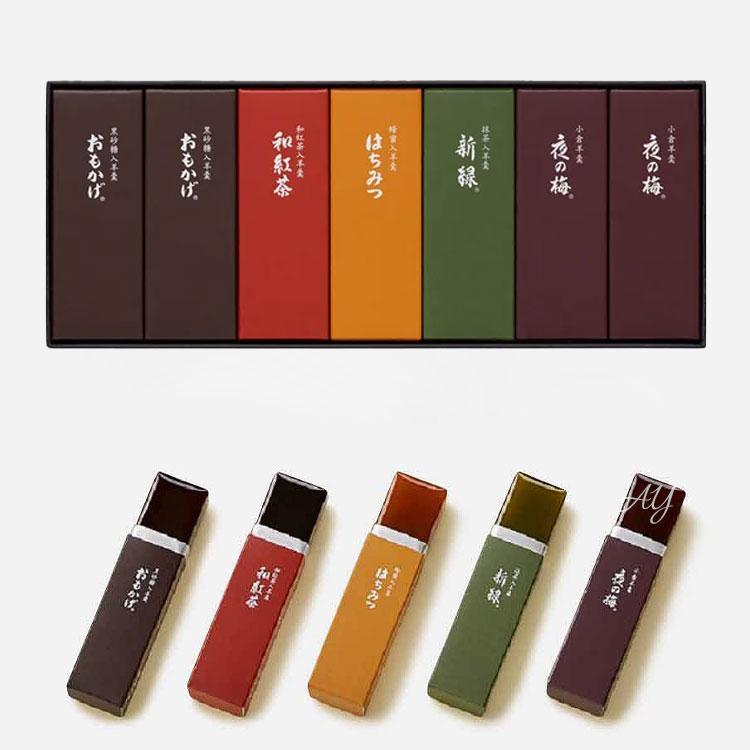 とらや 【送料無料】メール便 お菓子 ギフトとらや 虎屋 小形羊羹 7本