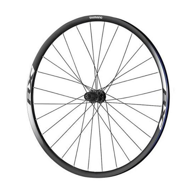 SHIMANO RX010 前後 シマノ（SHIMANO） WH-RX010 ブラック 前後セット OLD：100mm センター