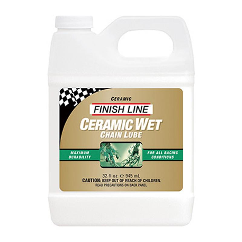フィニッシュライン CERAMIC WET CHAIN LUBE（セラミックウェットルーブ） 【1QT 945ml】 FINISH LINE | ブランド登録なし