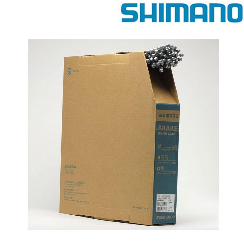 シマノ サイクル 自転車用品 ロード用 SUS ブレーキインナーケーブルボックス(φ1.6mm×2050mm/100本)  100本 シマノ（SHIMANO） MTB用 SUS ブレーキインナーケーブルボックス φ1