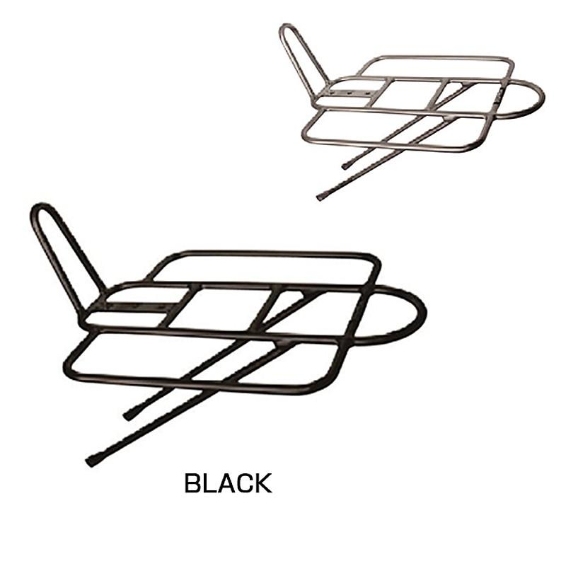SOMA ポーターラック ステンレス フロントキャリア 旧モデル ソーマ ポーターラック デラックス BK SOMA送料無料 : 自転車の