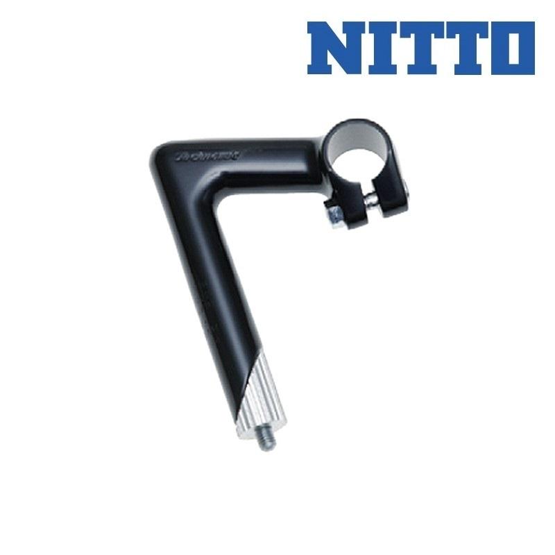 美品】NITTO ステム 22.2mm差し込み　25.4クランプ 140mm Amazon | NITTO(日東) MCR22 25.4 100mm クロモリスレッドステム(バー