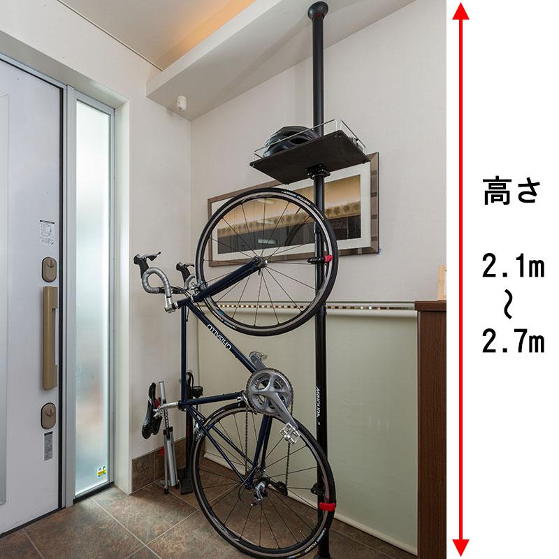 ミノウラ BIKE TOWER25D （バイクタワー25D）天井突っ張り式バイク