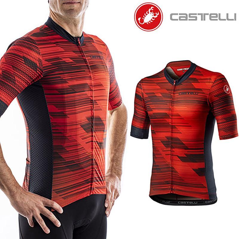 CASTELLI 半袖ジャージ RAPIDO JERSEYサイズM Castelli CASTELLI カステリ RAPIDO JERSEY 21016 : 自転車の