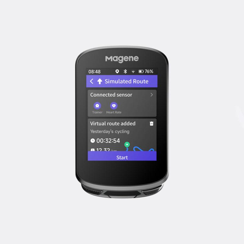 【最終価格・美品】Magene C506 サイコン GPS サイコンマウント付き Magene マージーン C506 スマート GPS バイクコンピュータ
