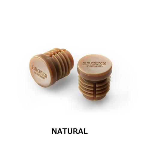 BROOKS バーエンドプラグ ウッド コルク ブルックス バー バーテープ ブルックス（BROOKS） RUBBER BAR END PLUGS （ラバーバーエンドプラグ