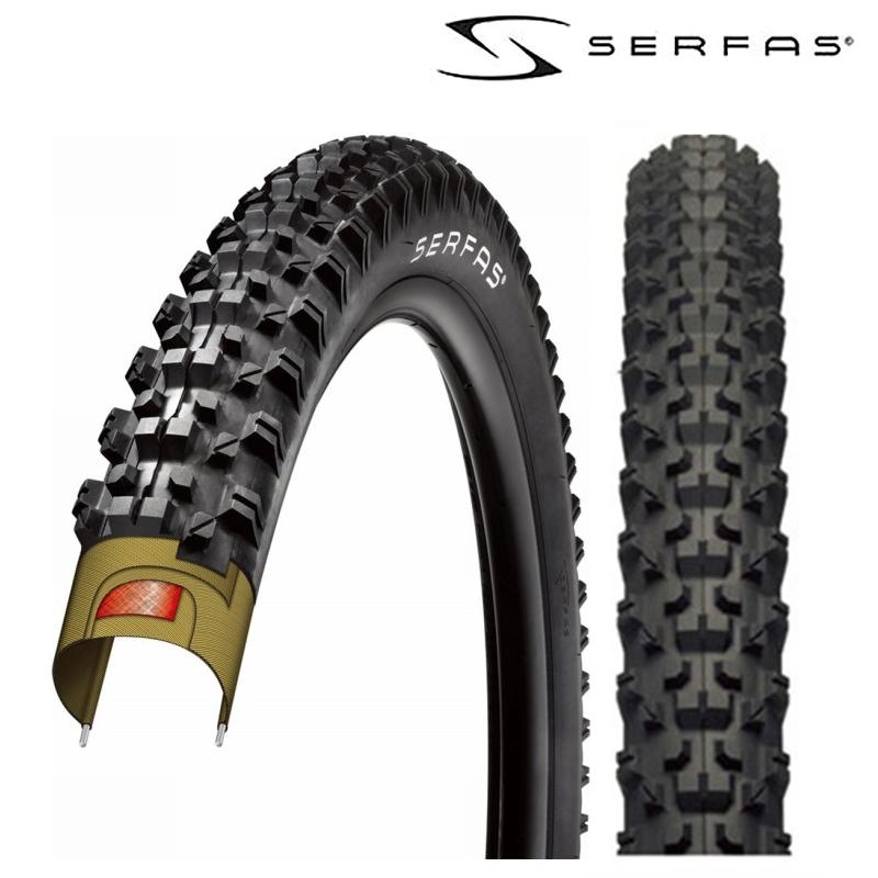 サーファス KREST（クレスト）ワイヤー 26x2.35 SERFAS : 自転車のQBEI