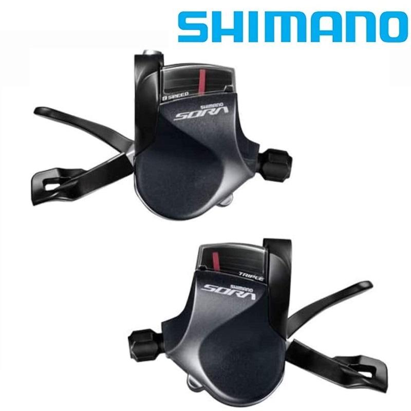 サン　ソラr3000 レバー シマノ（SHIMANO） SL-R3000 シフトレバー 左右セット 9S SORA ソラ