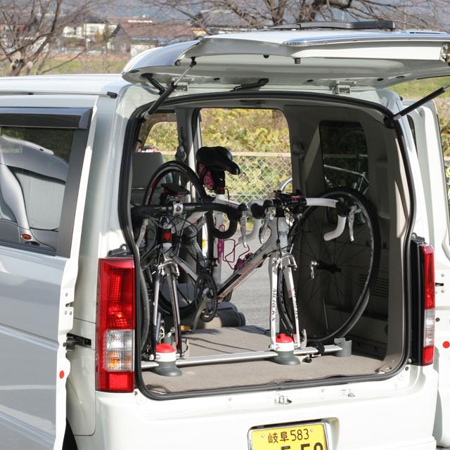 ミノウラ  2台用ホイールサポート車内積載用サイクルキャリア ミノウラ 2台用ホイールサポート車内積載用サイクルキャリア