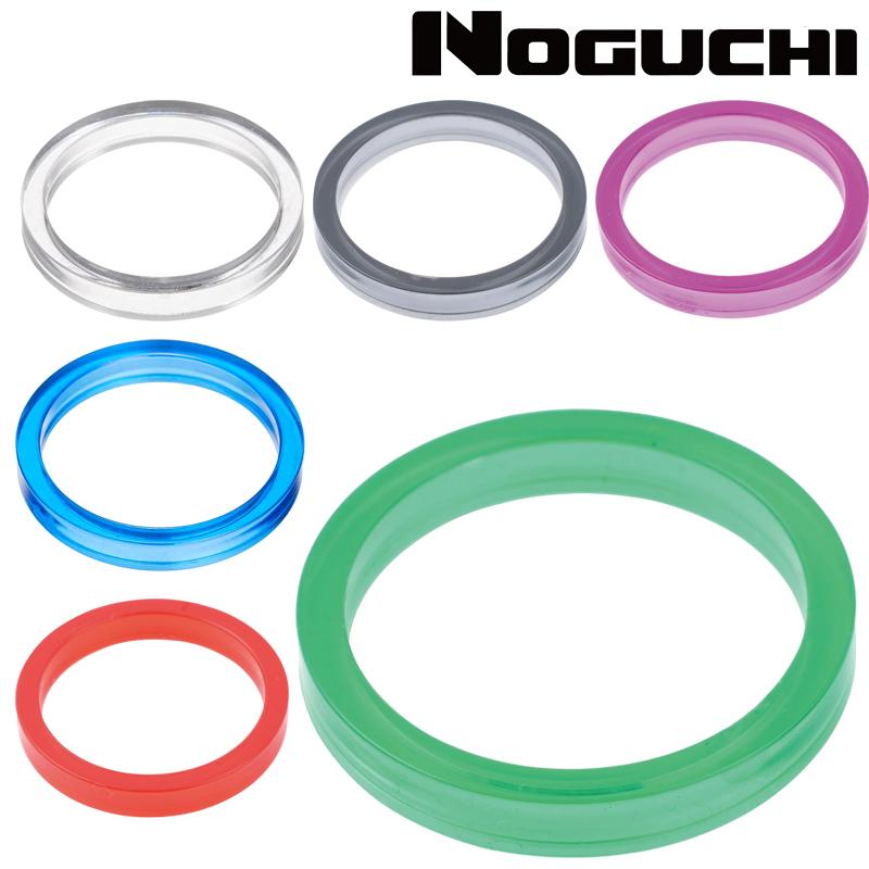 ノグチ クリアスペーサーOS 5mm 2枚 MH-S65PC NOGUCHI : 自転車 ノグチ クリアスペーサーOS 5mm 2枚 MH-S65PC NOGUCHI : 自転車
