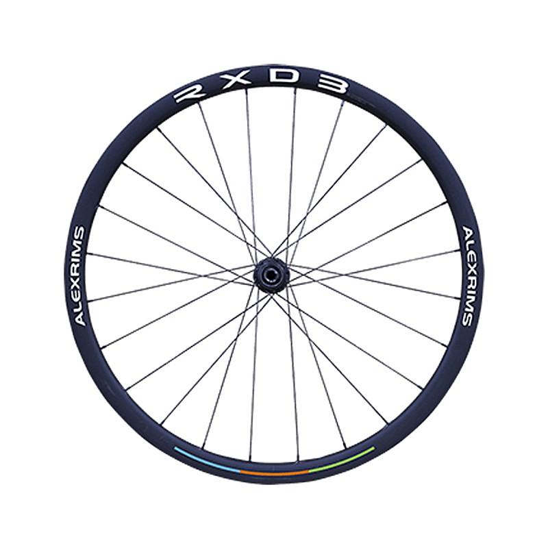 ALEXRIMS RXD3 700c ディスクブレーキ用　軽量ホイール　美品 アレックスリム RXD3 前後セット ロード用ホイール 700C ディスク