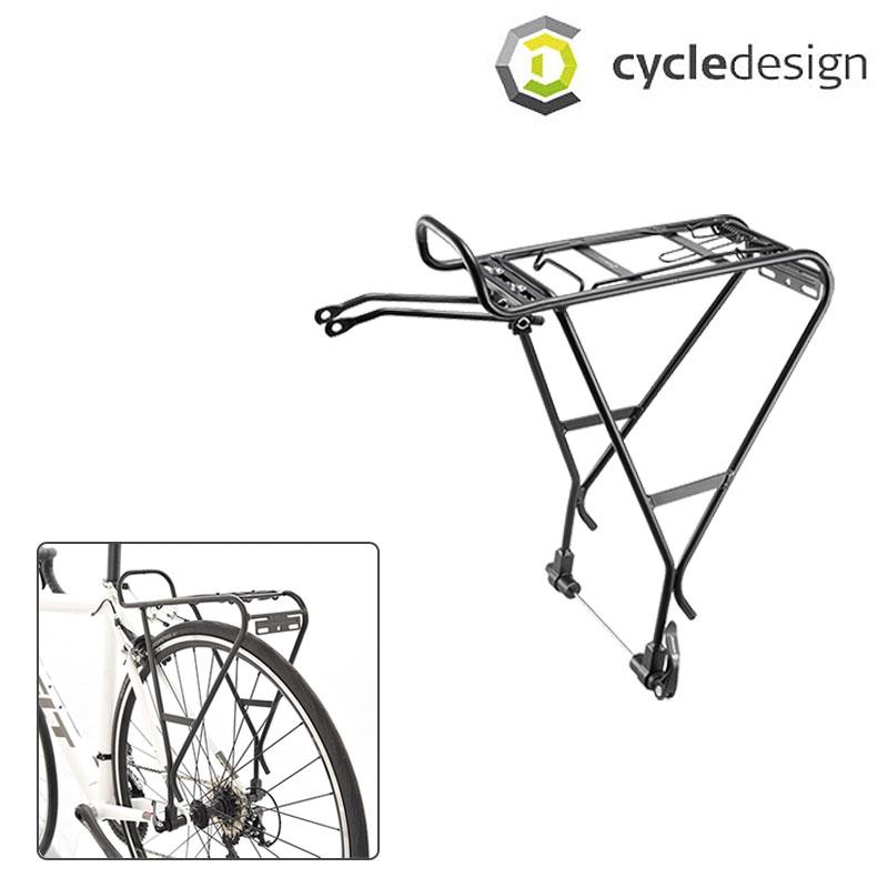 サイクルデザイン クイックリリース ロックキャリア ブラック Cycledesign クイックリリース ロックキャリア-(新潟の自転車の
