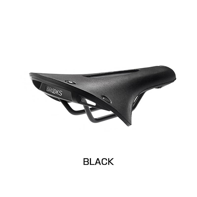BROOKS carved cambium C19 ブラック C19, saddle for city riding or touring - Brooks England