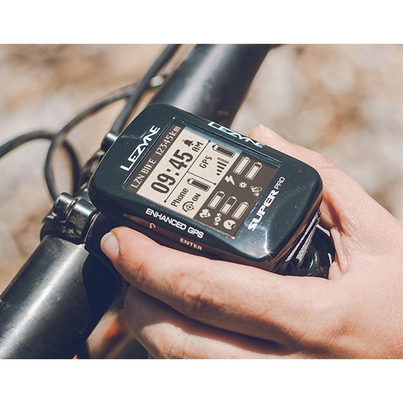 GARMIN - 【新品】 LEZYNEレザイン SUPER PRO GPSサイクルコンピューター LEZYNE SUPER PRO GPS BIKE COMPUTER