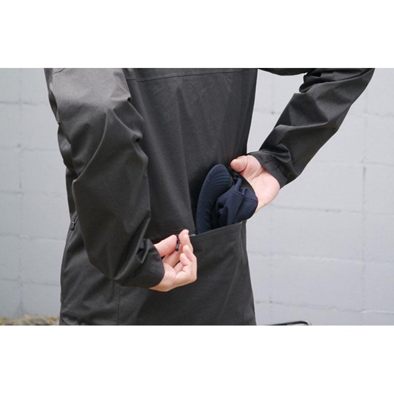 カペルミュール ウォータープルーフ ライトジャケット2.5 ブラック