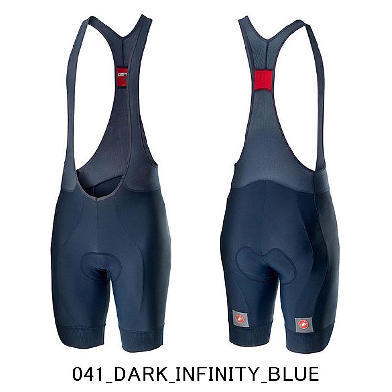 CASTELLI Entrata ビブショーツ M ネイビー Castelli カステリ ENTRATA BIBSHORT （エントラッタービブ
