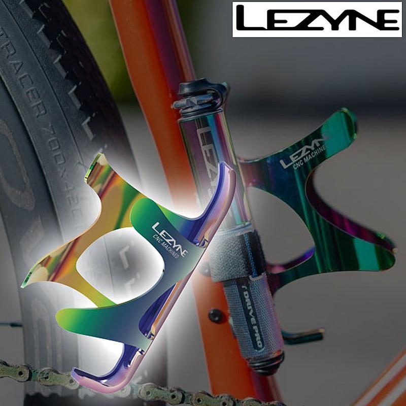 LEZYNE レザイン CNC CAGE ボトルケージ オイルスリック2個セット