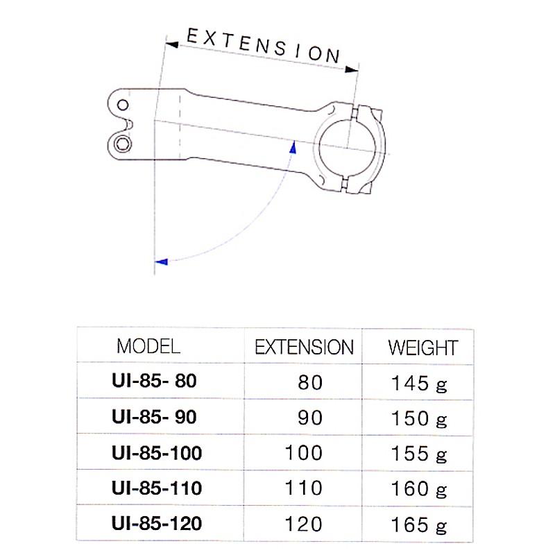 ニットー UI-85BX STEM （ステム） 26.0mm NITTO｜qbei｜02